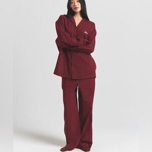 NWT SKIMS Heavy Flannel Sleep Set